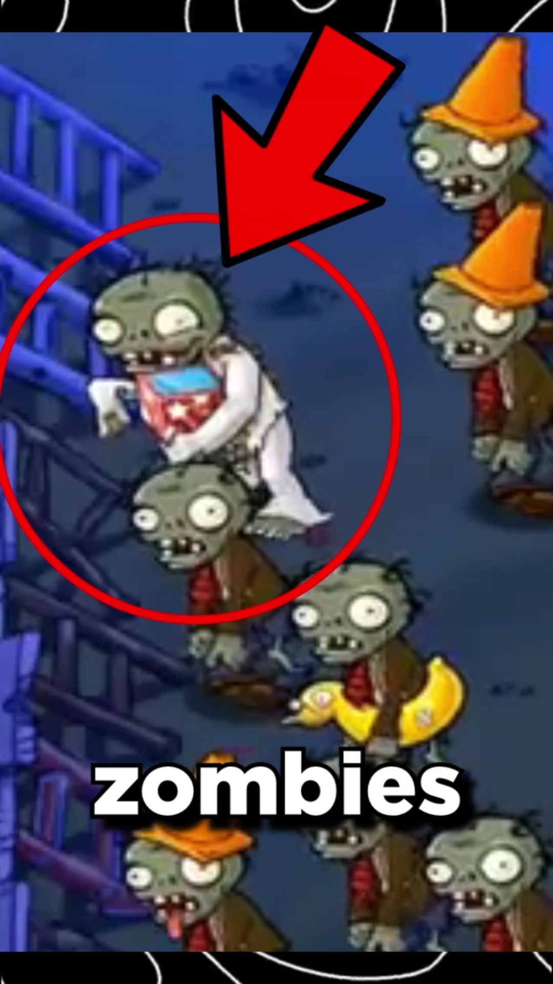 ¿CÓMO MURIERON LOS ZOMBIES EN PLANTAS VS ZOMBIES? ? #plantasvszombies #josativi #shorts #miedo